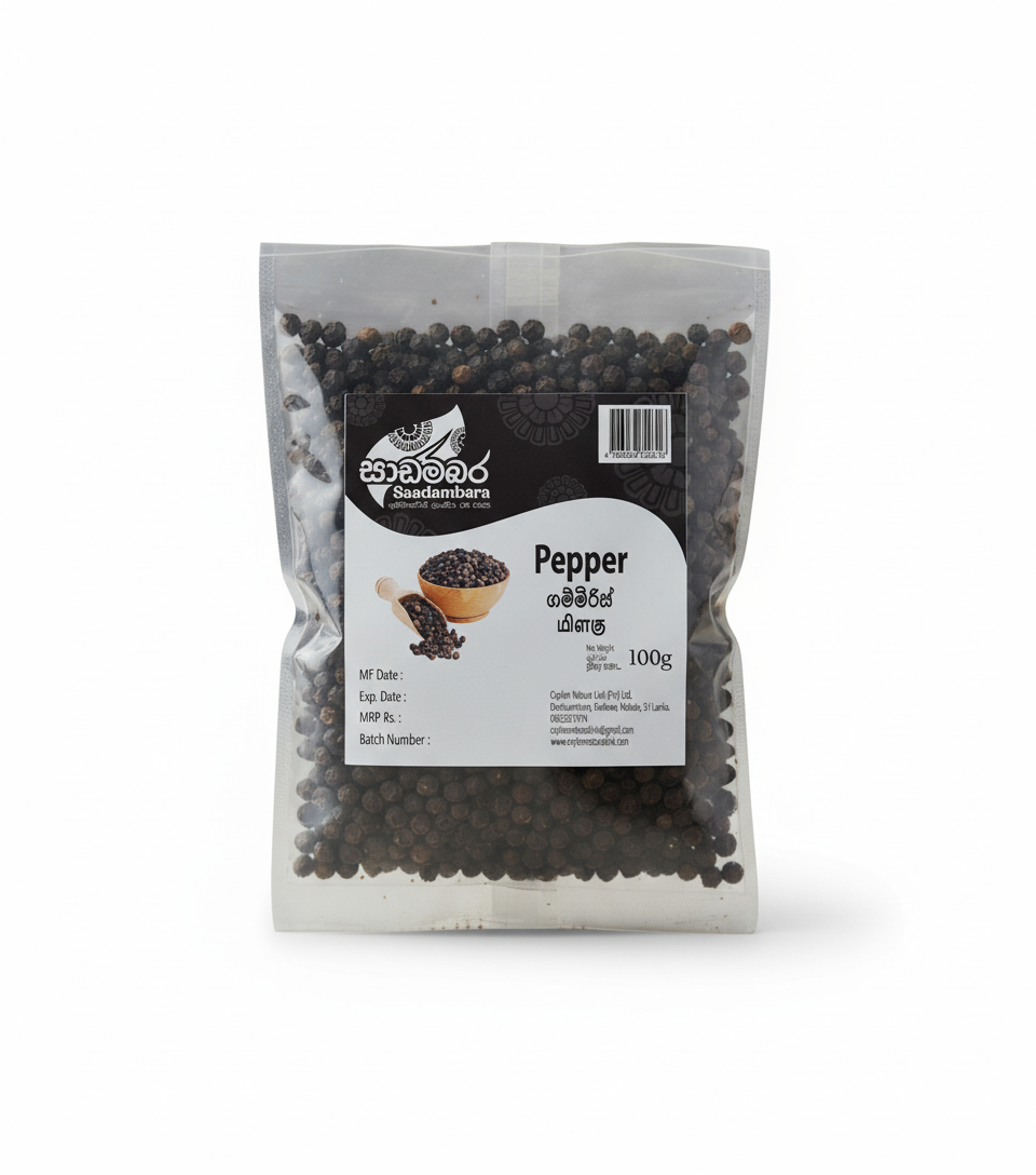 Saadambara Black Pepper